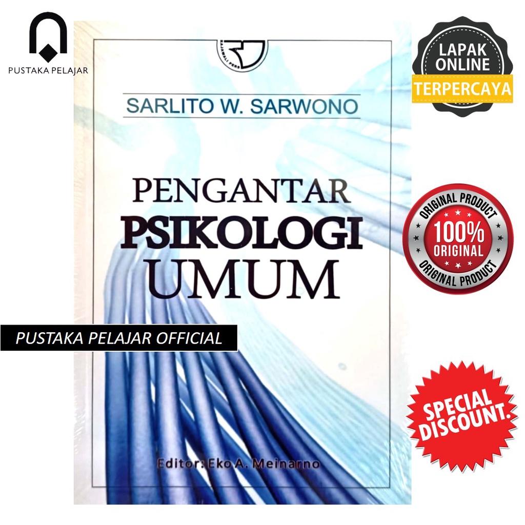 Jual Buku Original Pengantar Psikologi Umum Sarlito Wirawan