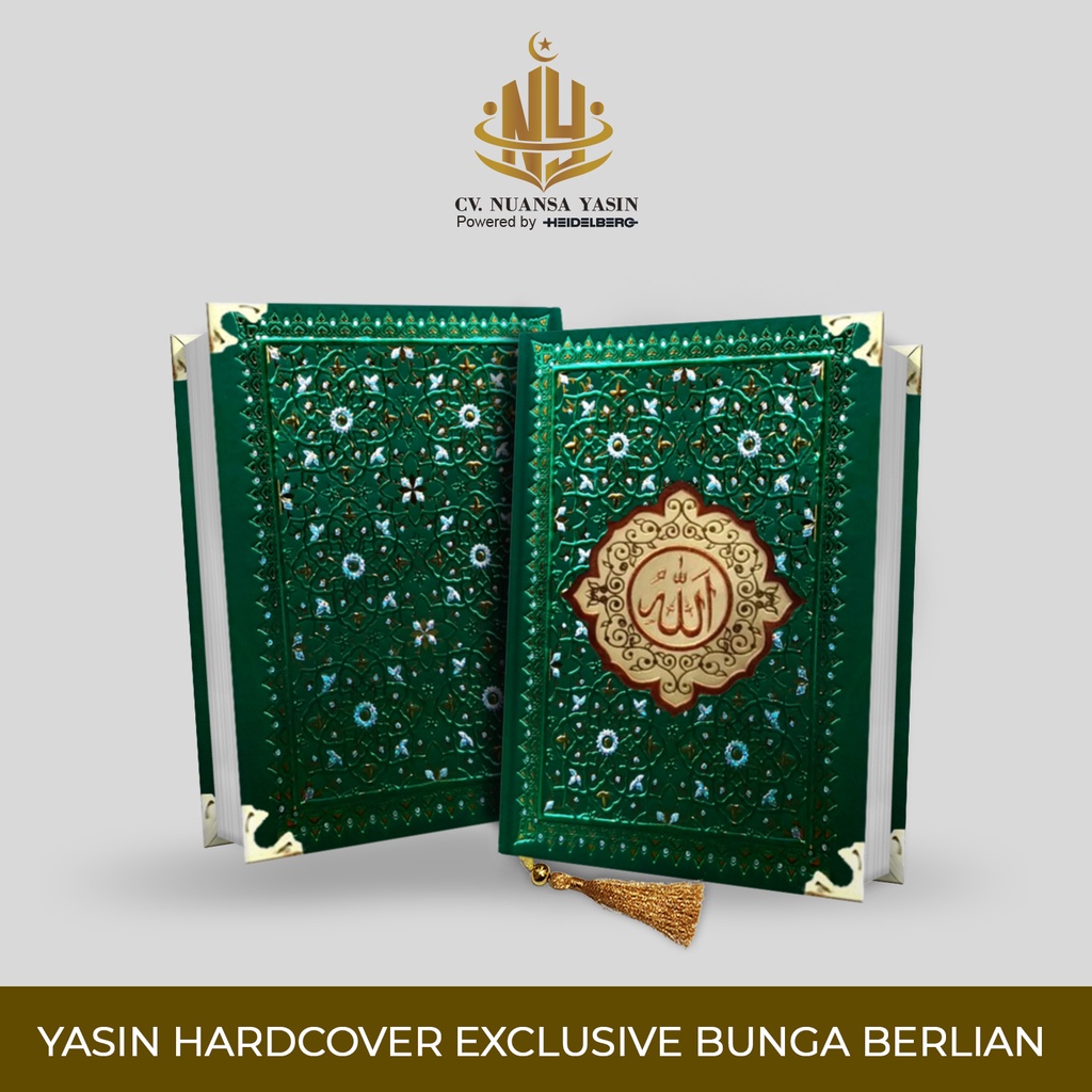 Jual Cetak Yasin Buku Hardcover Motif Berlian Hvs Buku Yasin