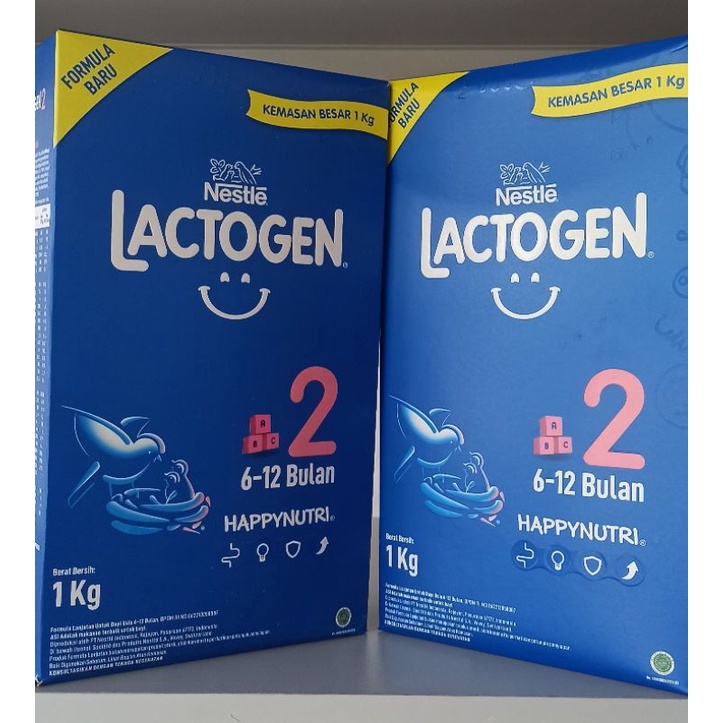 Jual Lactogen 2 Susu Formula Bayi Bubuk 1kg Shopee Indonesia