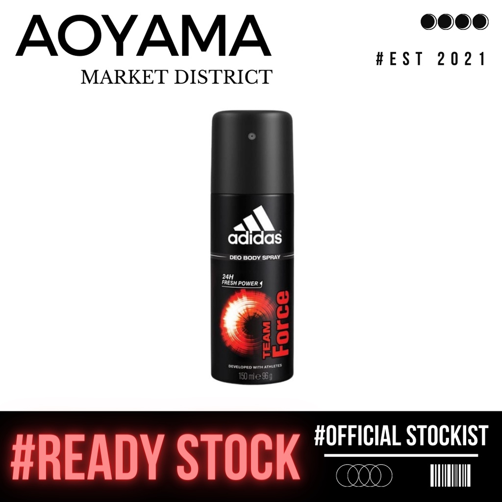 Jual Adidas Team Force Deo Body Spray Deodorant Deodoran Shopee Indonesia