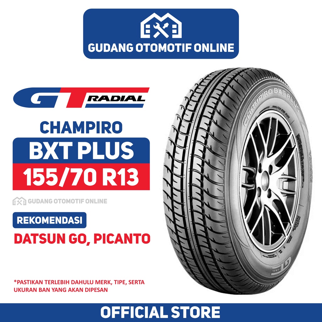 Jual Ban Mobil Datsun Go Picanto Ban Gt Radial Champiro Bxt Plus