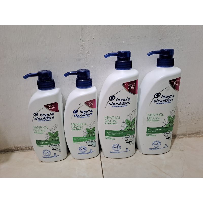 Jual Head And Shoulders Shampoo Cool Menthol 400ml 850ml Shopee