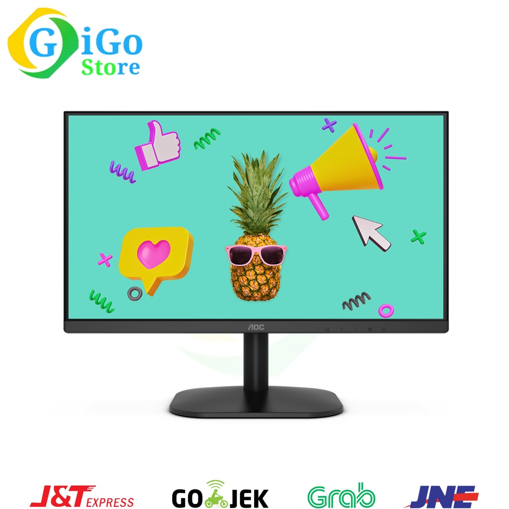 Jual Monitor LED AOC 22B2HM2 VA 21 5 Full HD VGA HDMI 75Hz For