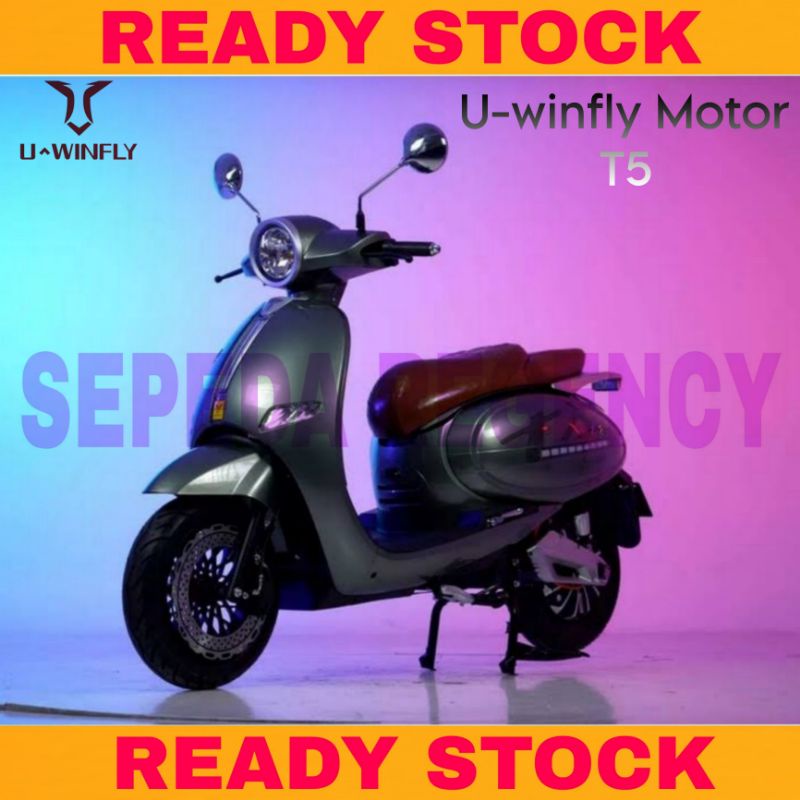 Jual Motor Listrik UWINFLY T5 2000 Watt Vspa Electric E Bike Shopee