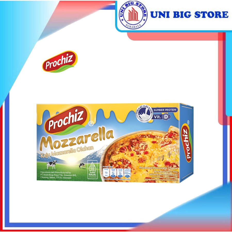 Jual Prochiz Keju Moza Mozzarella Gr Quick Melt Mozarella Mozarela