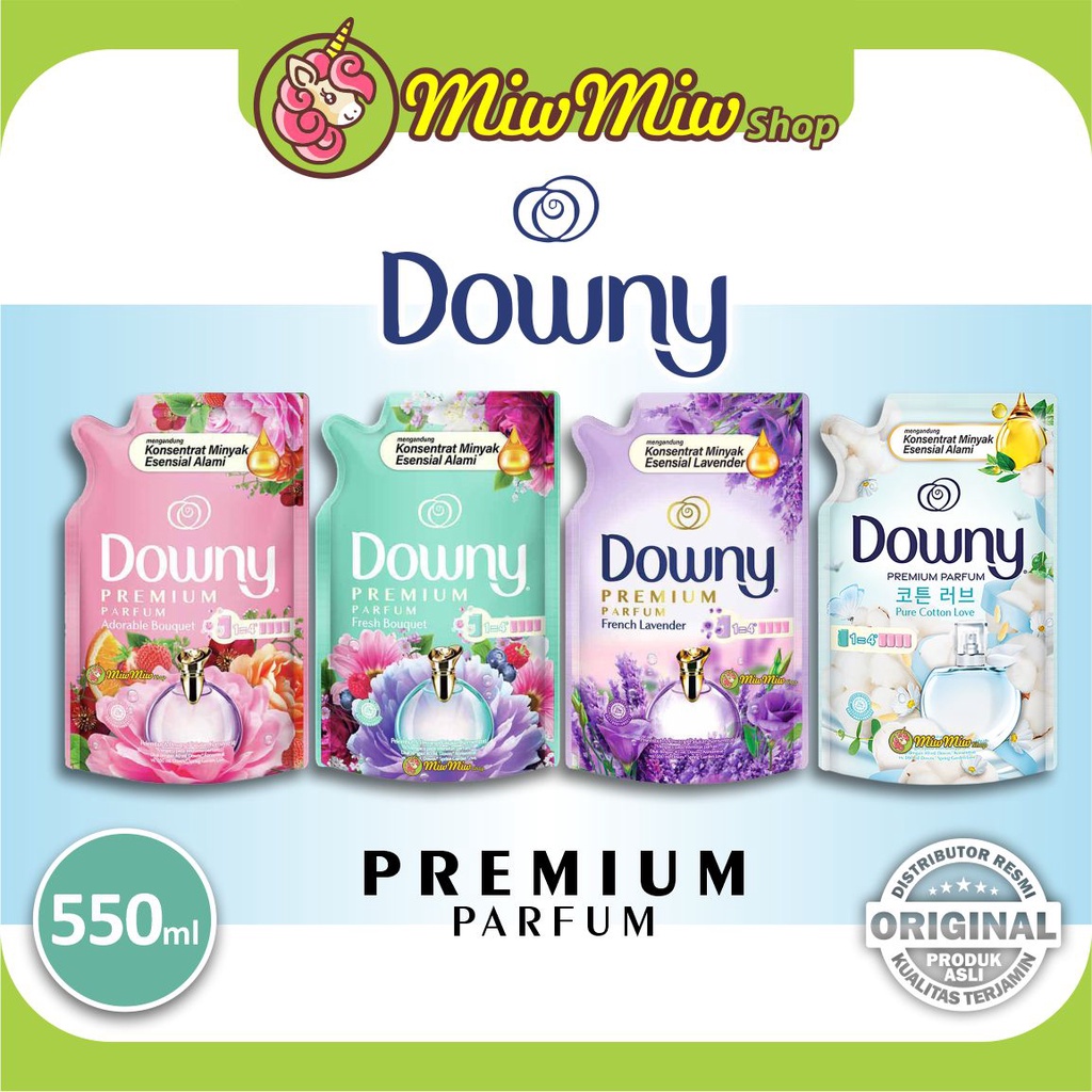 Jual Downy Pelembut Dan Pewangi Pakaian 550 Ml Shopee Indonesia