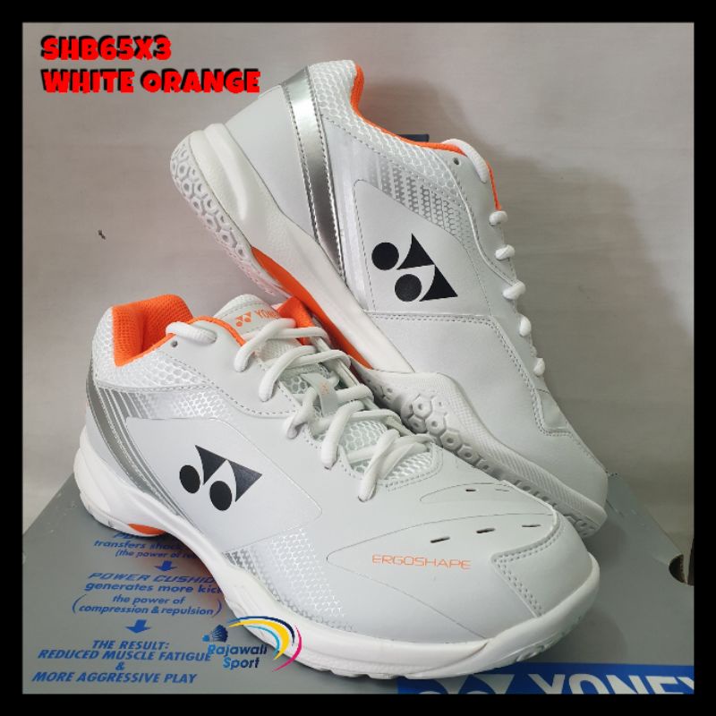 Jual Sepatu Badminton Yonex Power Cushion Shb Shb X White