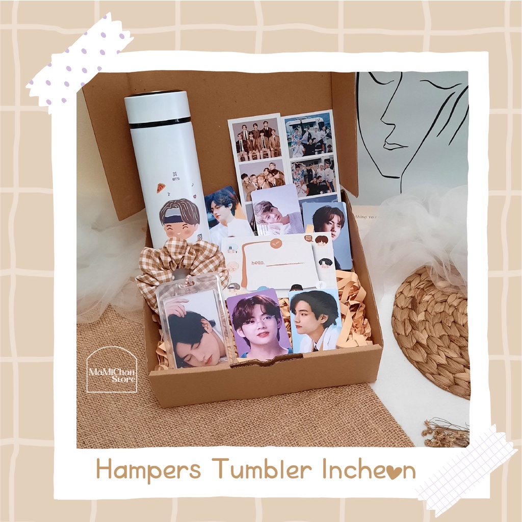 Jual Hampers Incheon Tumbler Fankit Kpop Bts Exo Seventeen Nct