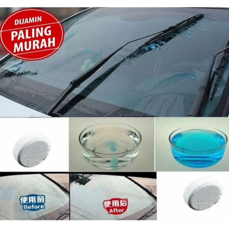 Jual Tablet Sabun Pembersih Wifer Kaca Mobil Cleaner Obat Wiper