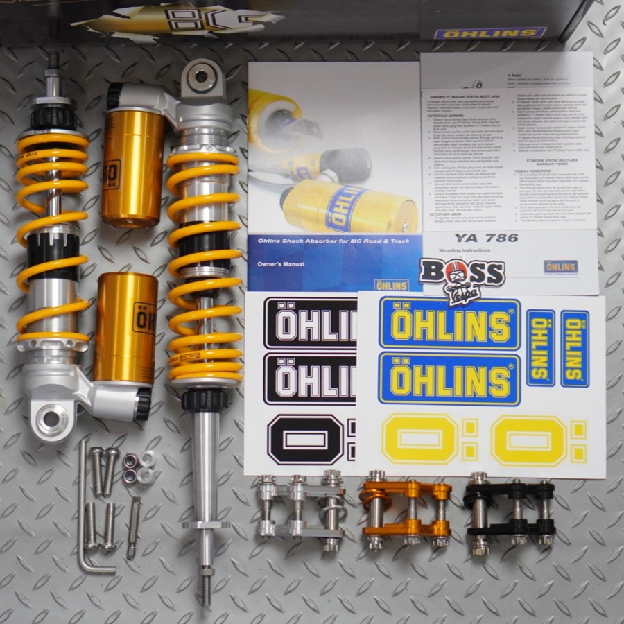 Jual Shock Tabung Ohlins YA Series Vespa Sprint Iget Primavera Shopee