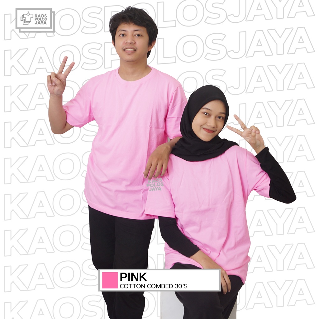 Jual Kaospolosjaya Kaos Polos Cotton Combed 30s Katalog B Shopee