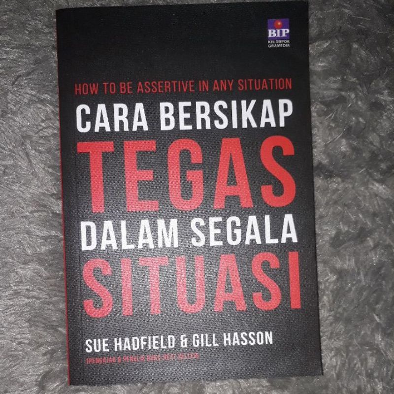 Jual Buku Cara Bersikap Tegas Dalam Segala Situasi Preloved Shopee