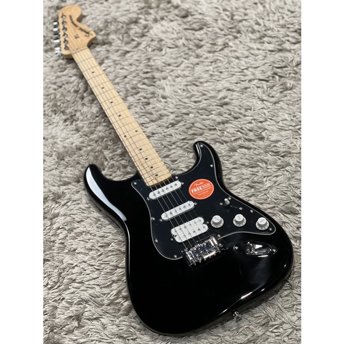 Jual Squier FSR Affinity Series HSS Stratocaster With Maple FB In Black