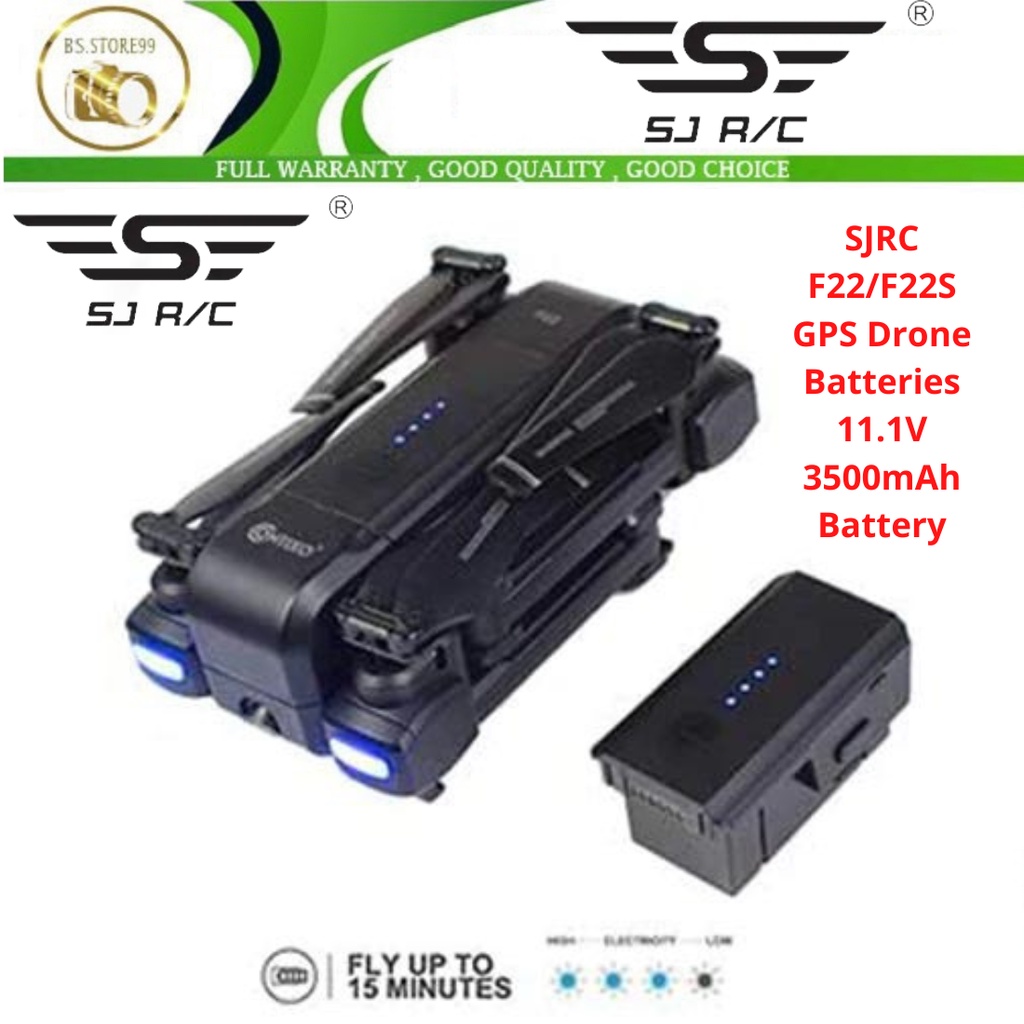 Jual Baterai SJRC F22S F22 S F22 PRO 4K Battery Original Garansi