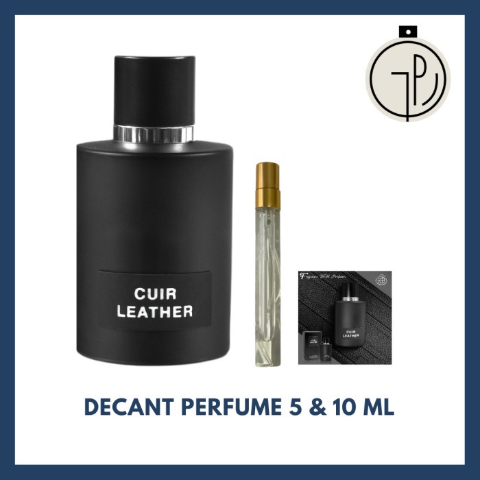 Jual Decant Fragrance World Cuir Leather For Men Edp Shopee Indonesia