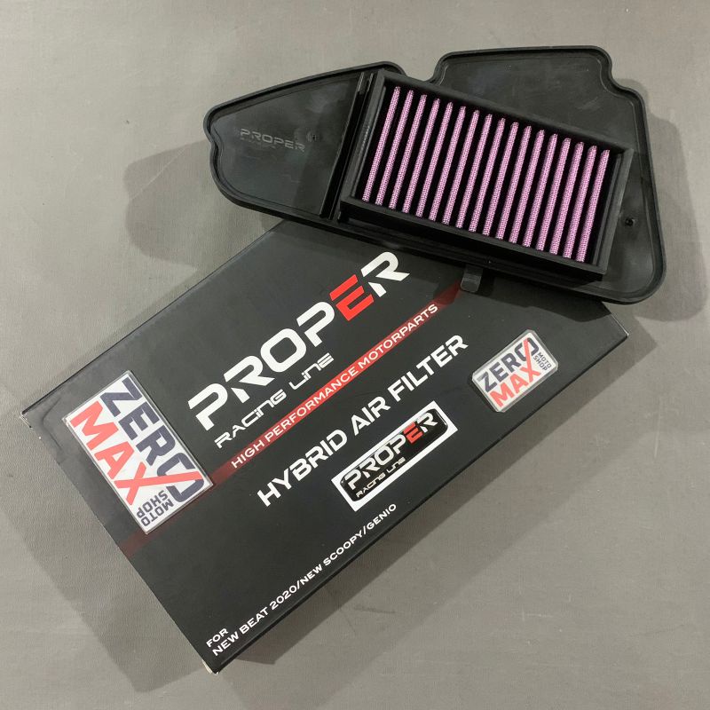 Jual Filter Udara Hybrid Proper Racing Line Honda New Beat Deluxe LED