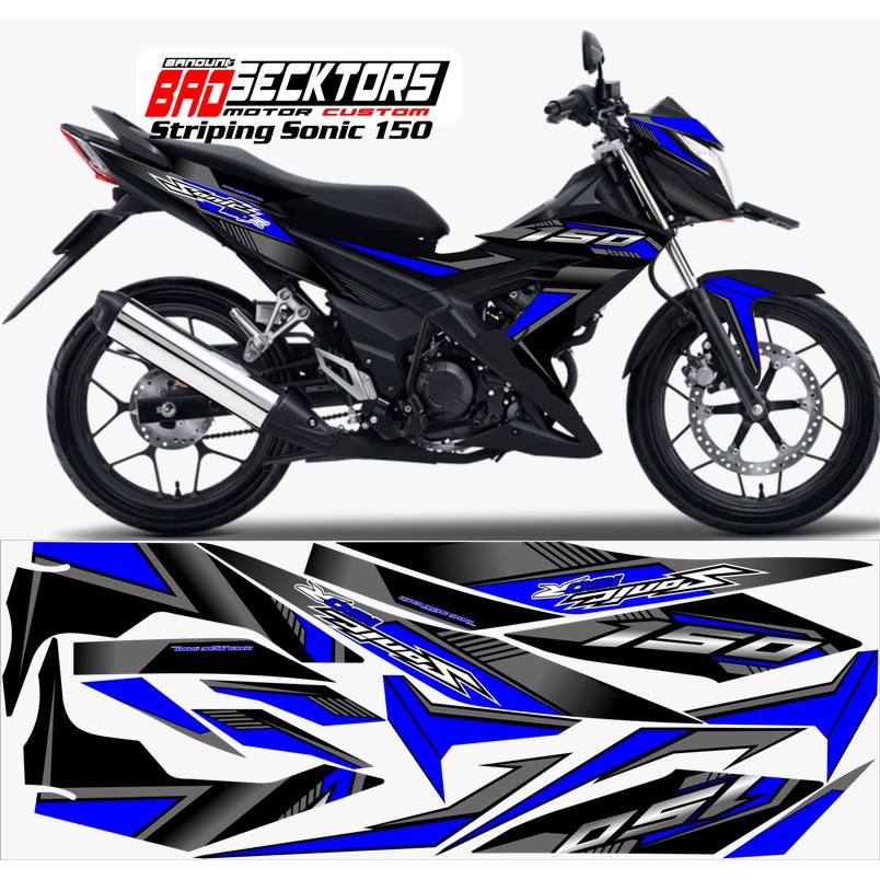 Jual Striping Honda Sonic R Motif Grafis Keren Shopee Indonesia