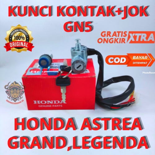 Jual KUNCI KONTAK HONDA GRAND GN5 KUNCI ASTREA GRAND LEGENDA ASLI