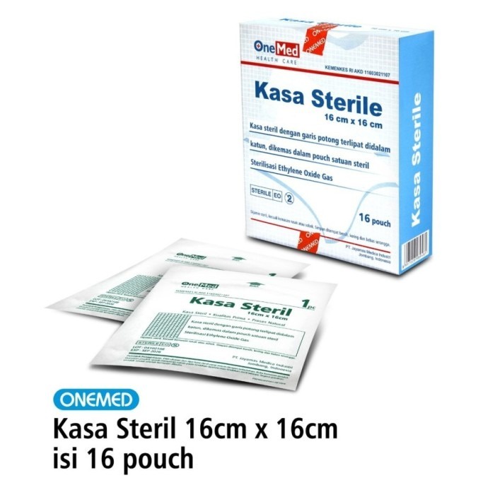 Jual Kasa Steril Onemed X Cm Box Isi Shopee Indonesia