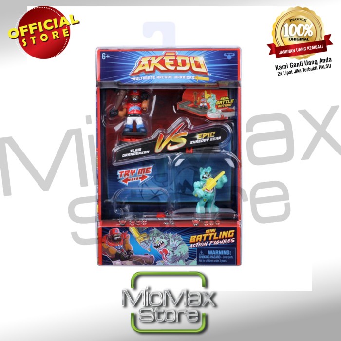 Jual Akedo Ultimate Arcade Warriors Versus Pack Series Ms