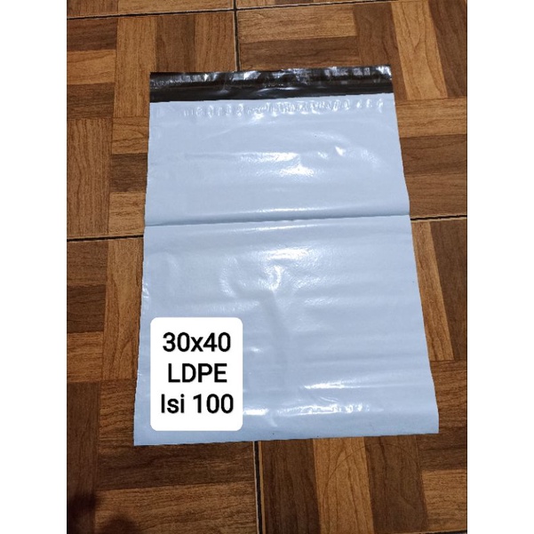 Jual Plastik Polymailer X Pcs Ldpe Glossy Putih Shopee Indonesia