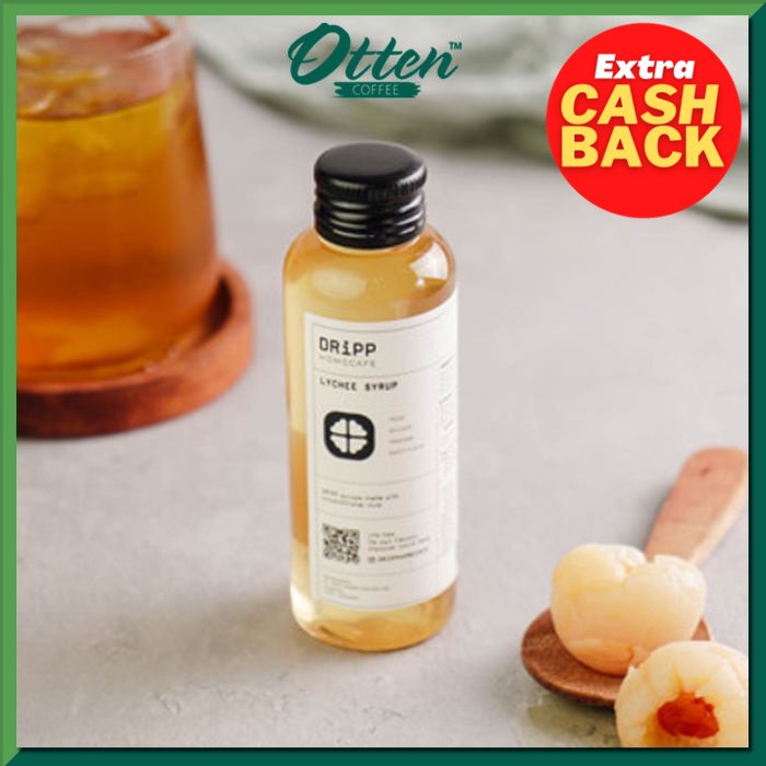 Jual Dripp Homecafe Syrup Lychee Ml Sirup Minuman Rasa Buah