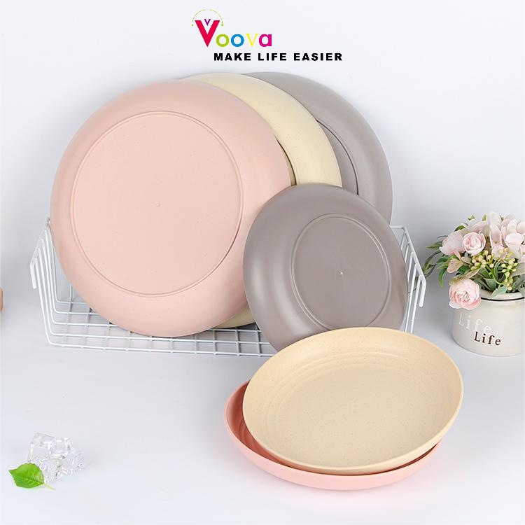 Jual Voova Piring Makan Saji Cm Round Plate Piring Saji Ramah