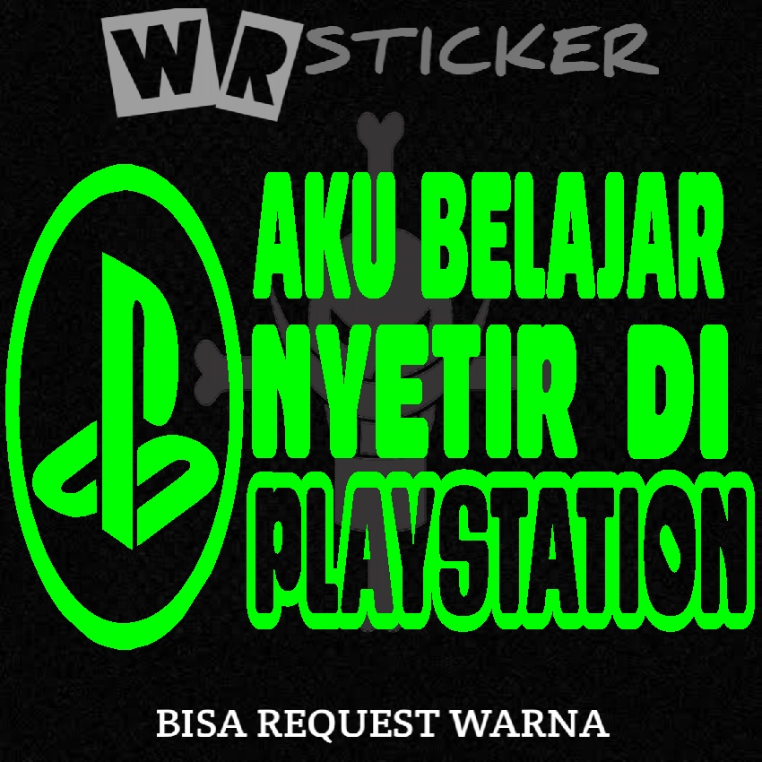 Jual STICKER KATA KATA AKU BELAJAR NYETIR MOBIL TRUK L300 CUTTING