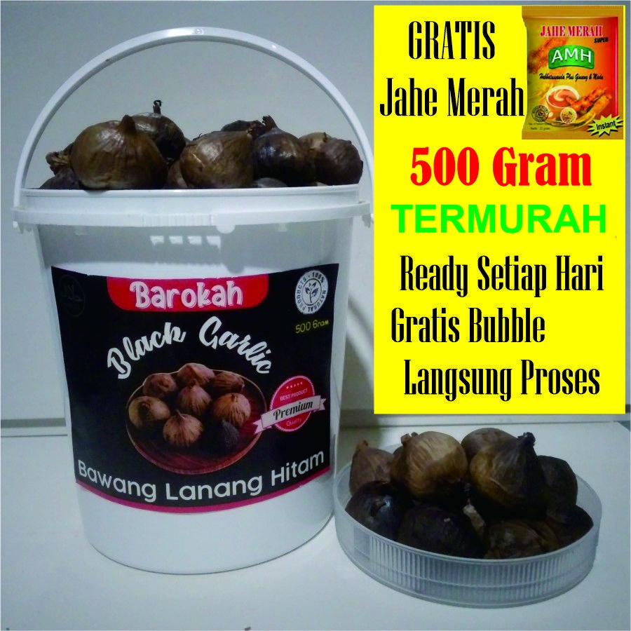 Jual BLACK GARLIC BAWANG HITAM TUNGGAL BAWANG LANANG 500 GRAM Shopee