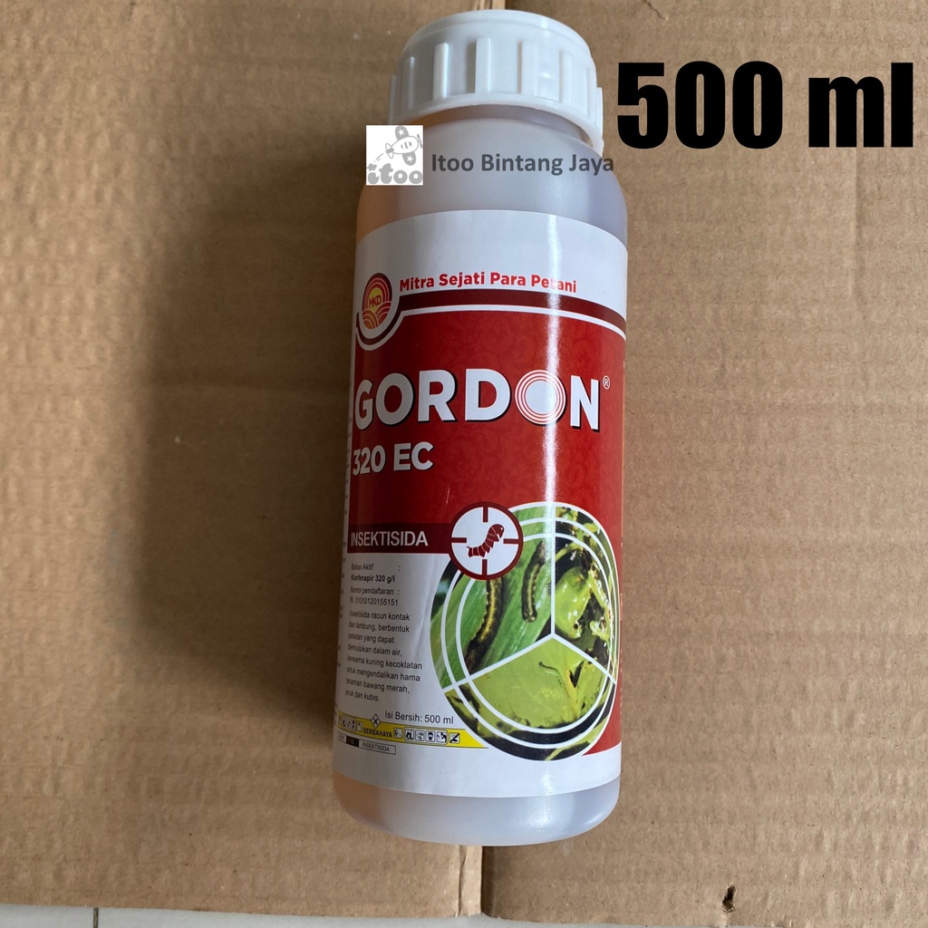 Jual Insektisida Kontak GORDON Klorfenapir 320 EC 500 Ml Shopee Indonesia