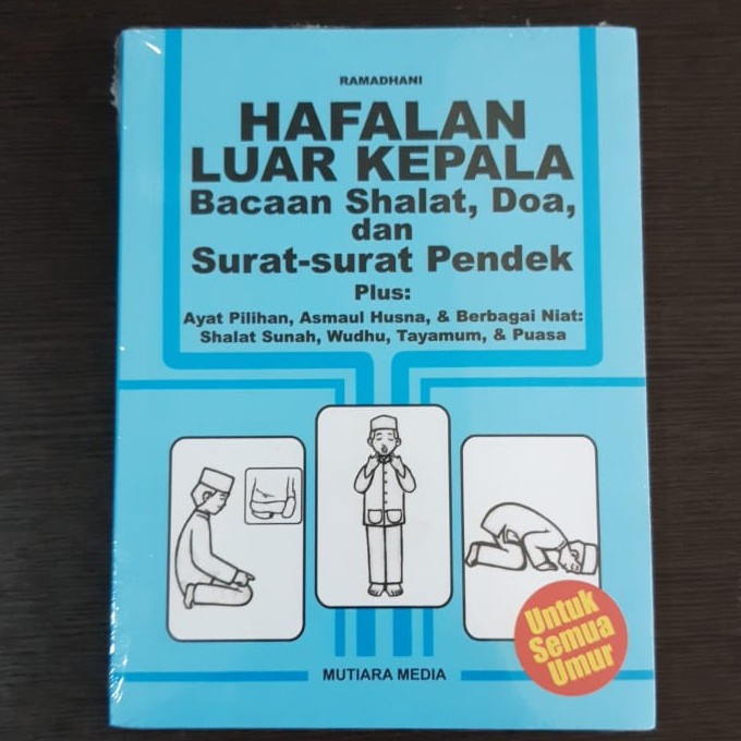 Jual Buku Hafalan Luar Kepala Bacaan Shalat Doa Dan Surat Surat