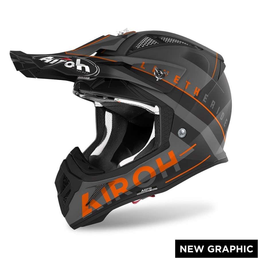 Jual Helm AIROH Aviator Ace Original Amaze Orange Matt Shopee Indonesia