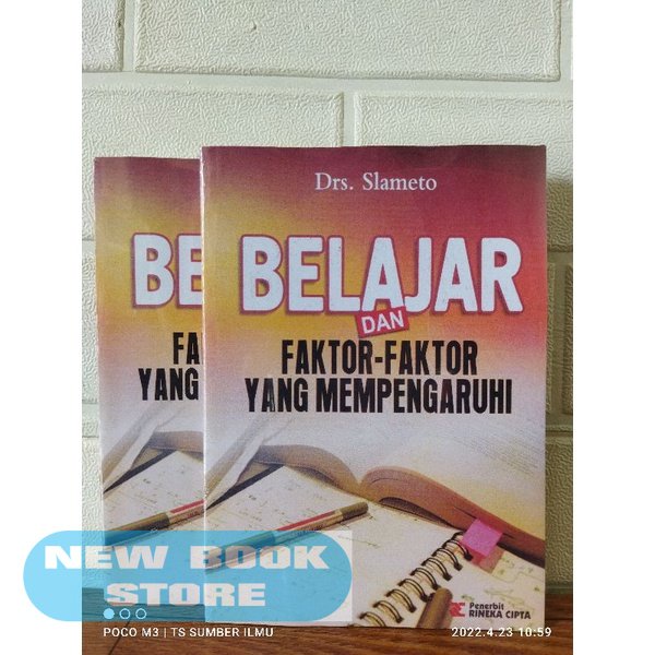 Jual BUKU BELAJAR DAN FAKTOR FAKTOR YANG MEMPENGARUHI SLAMETO