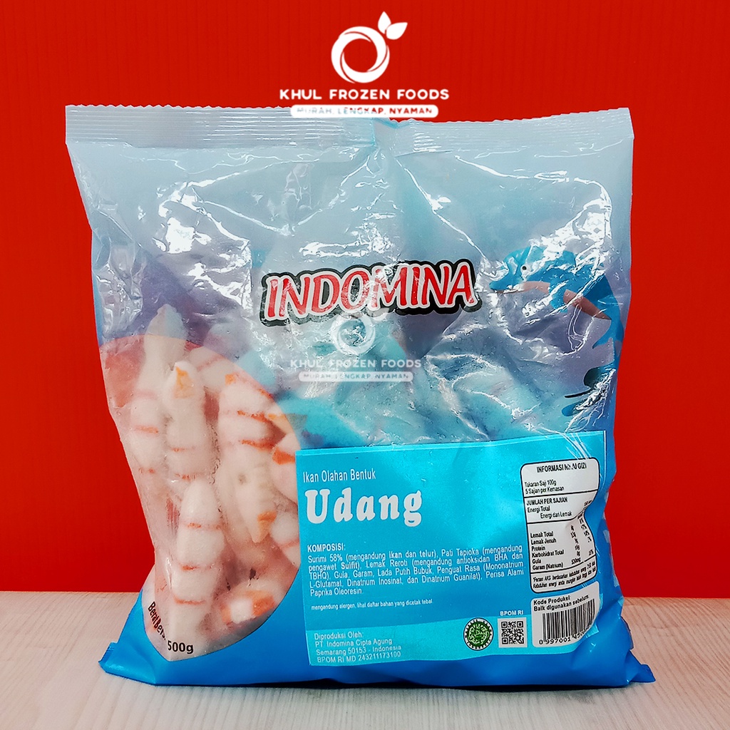 Jual Indomina Ikan Olahan Bentuk Udang Gr Shopee Indonesia