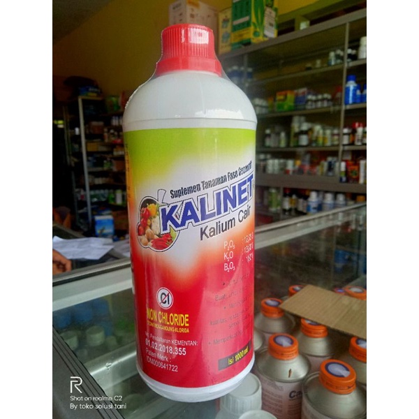 Jual Kalinet Liter Kalinet Kalium Cair Suplemen Tanaman Fase Generatif