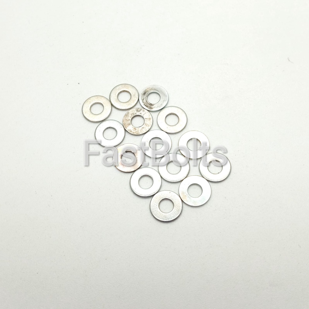 Jual Ring Plat M Ring Plat Putih Washer Plate Galvanis Mm Baut