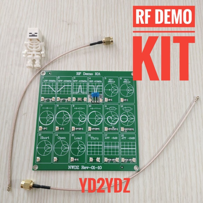 Jual Modul Rf Demo Kit Analyzer Nanovna Vna Litevna Test Filter