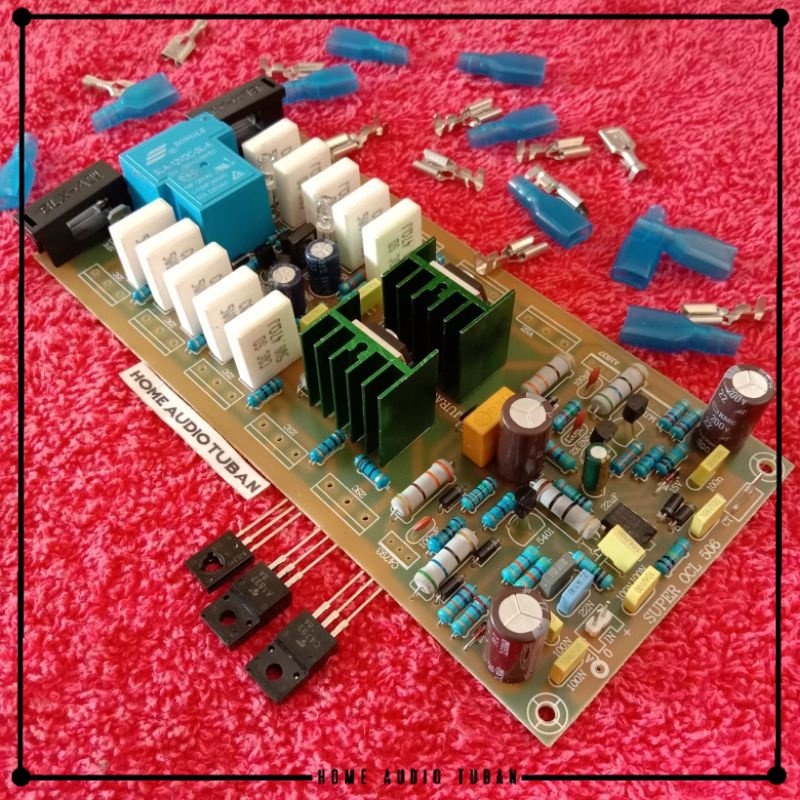 Jual Kit Driver Amplifier Socl Tef U Plus Protektor Dan Led Clip