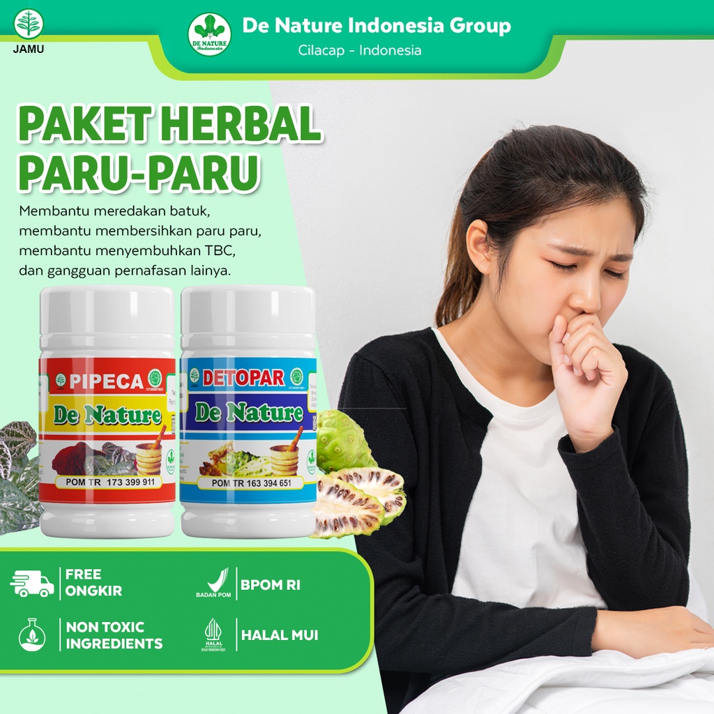 Jual Detopar Pipeca De Nature Obat Batuk Tbc Berdahak Berlendir Menahun