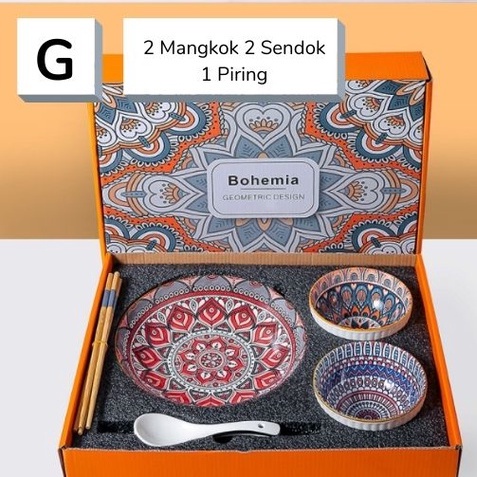 Jual Cemikashop Mangkok Set Souvenir Bowl Set Mangkok Keramik Set