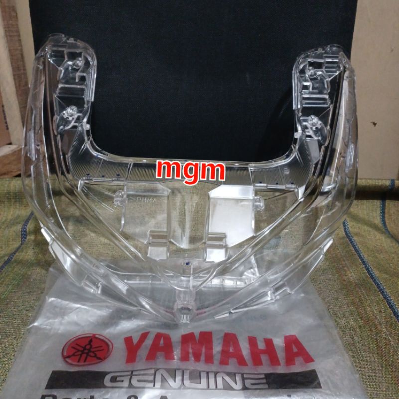 Jual MIKA KACA LAMPU DEPAN YAMAHA AEROX 155 NEW 2021 ORIGINAL Shopee