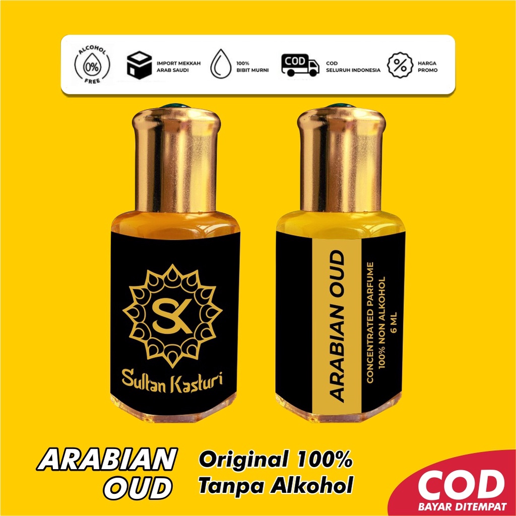 Jual Parfum Sholat Arabian Oud Minyak Wangi Arabian Oud Original Sultan