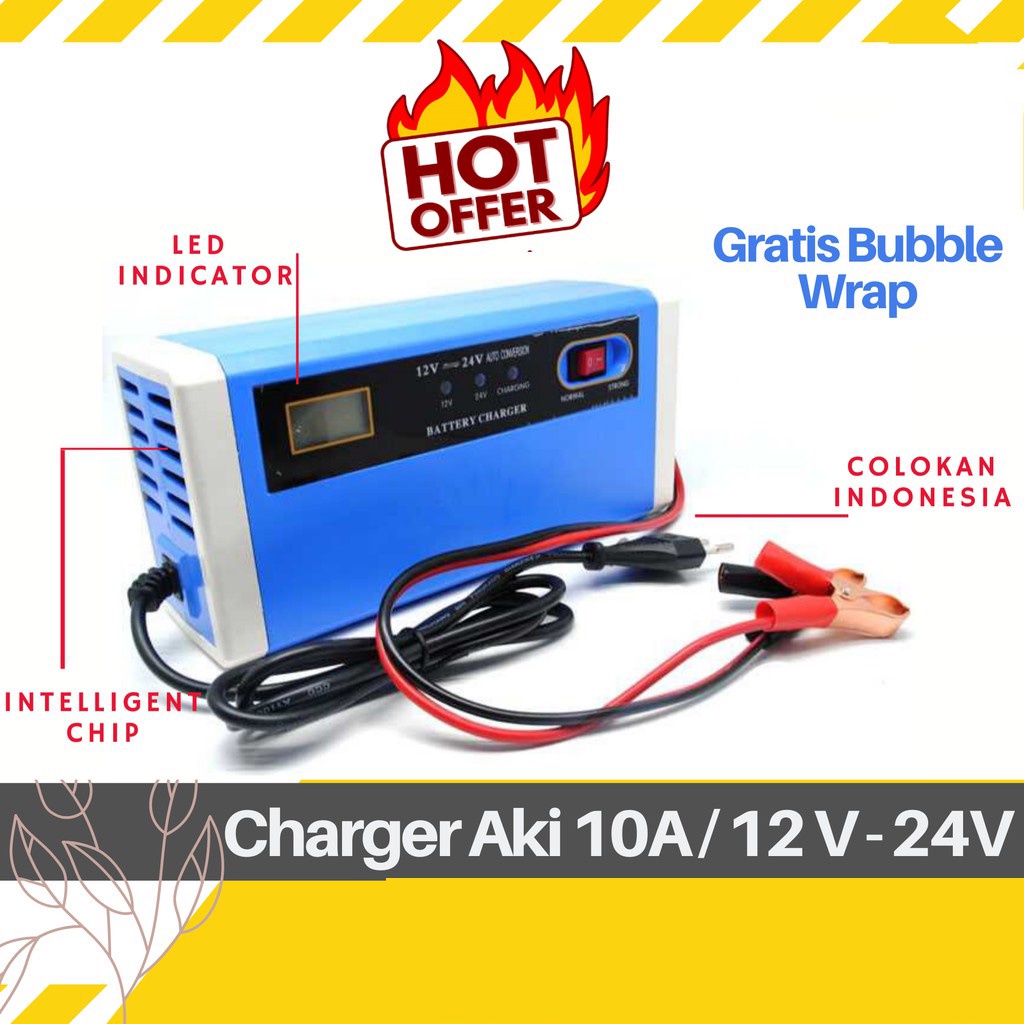 Jual Charger Aki Portable A V V Casan Accu Motor Mobil Sparepart