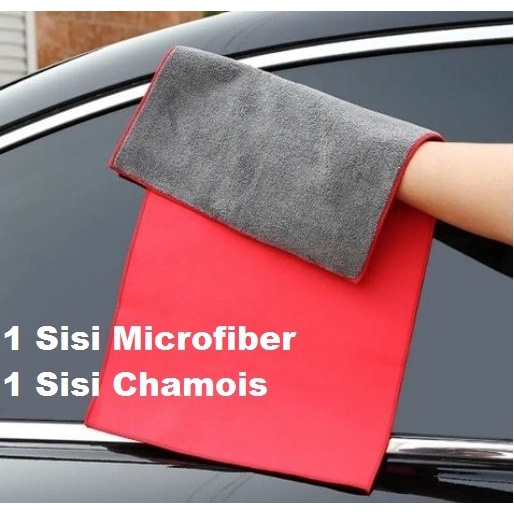 Jual Kain Lap Kanebo Micro Fiber Coral Suede Microfiber Chamois In