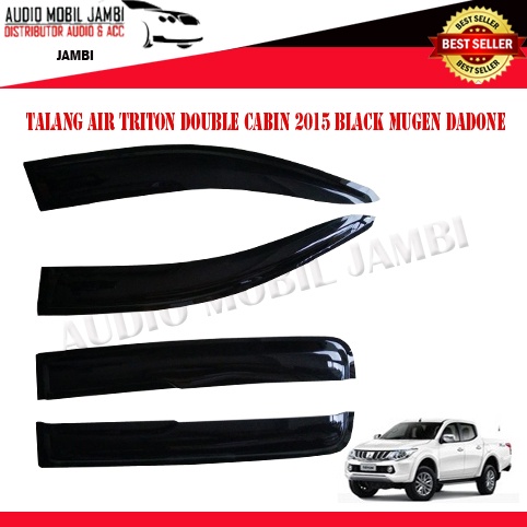 Jual Door Visor Talang Air Pintu Mobil Triton All New Double Cabin