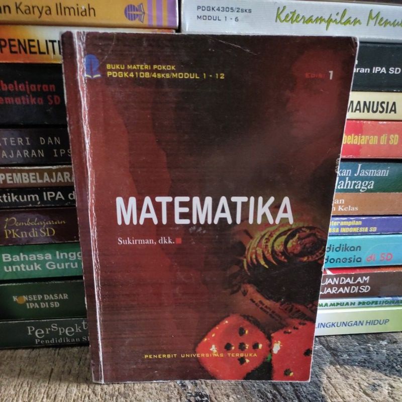 Jual Buku Matematika Universitas Terbuka Original Shopee Indonesia