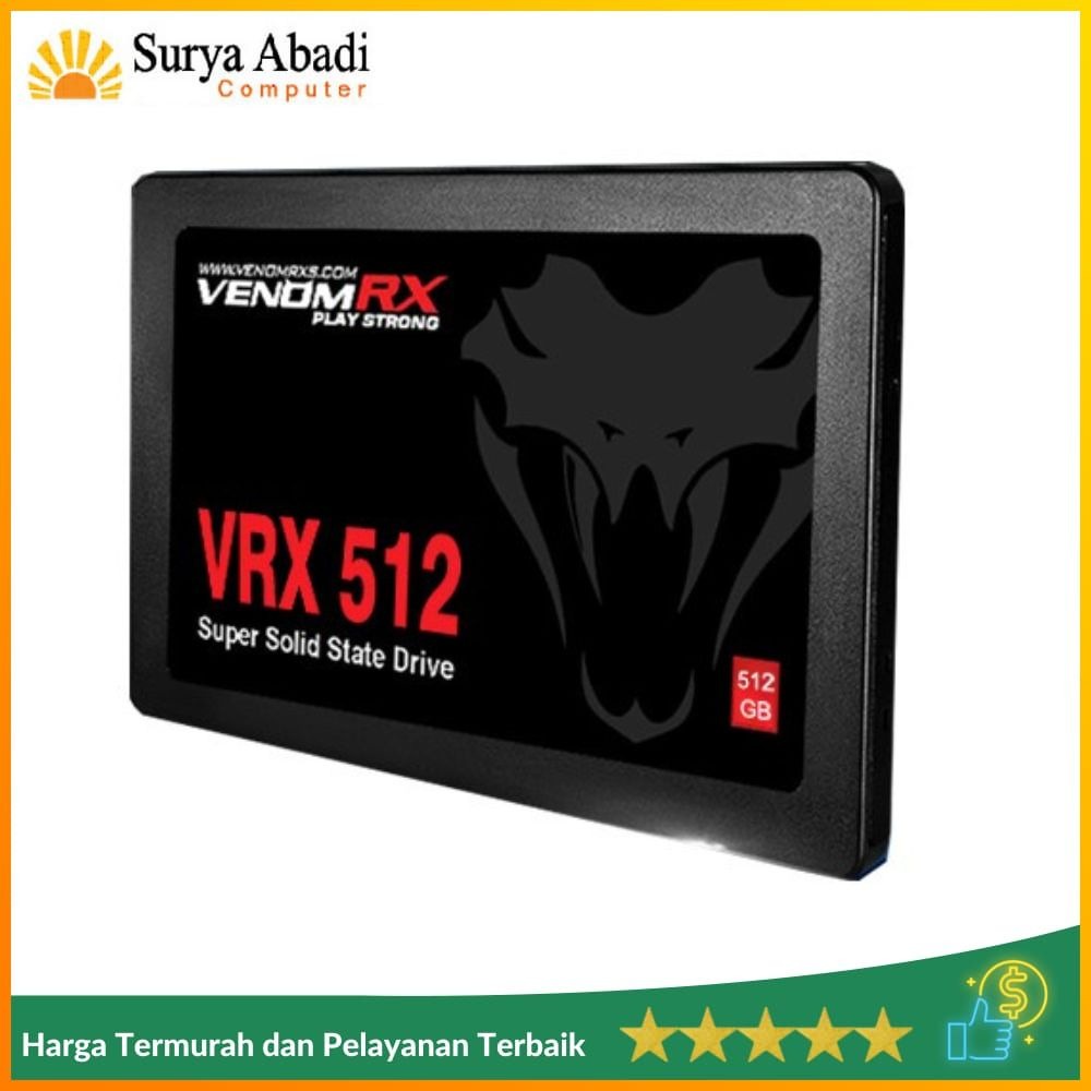 Jual SSD VENOMRX Super 2 5 Inch SATA 512GB Ssd Venom RX 512GB Sata