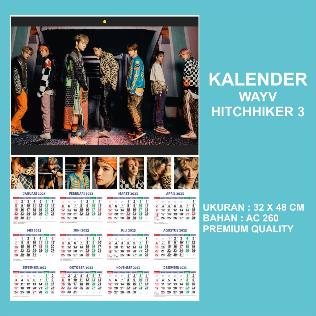 Jual Ready Stock Kalender Wayv Kalender Kpop Murah Shopee