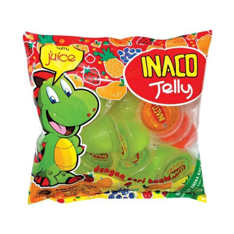 Jual Inaco Mini Jelly Nata De Coco Jeli Aneka Rasa 15 X 15 G Shopee