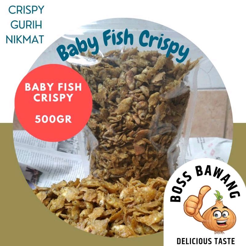 Jual Baby Fish Baby Fish Crispy Baby Fish Ikan Crispy Kg Shopee